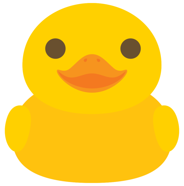 Утенок эмодзи