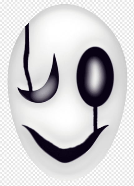 Смайлик с маской улыбки