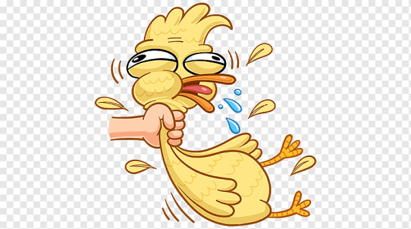 Стикер уточка