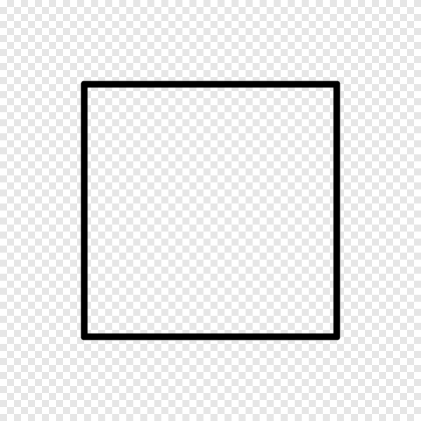 Квадрат контур