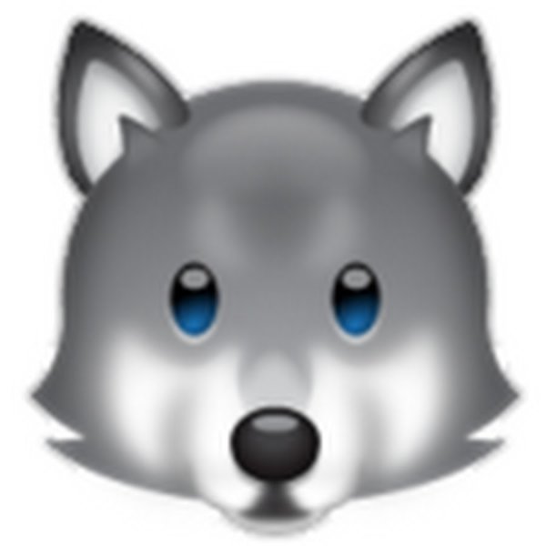 Волк эмодзи айфон