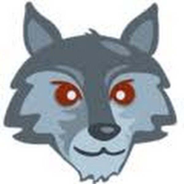 Эмодзи волк для дискорда