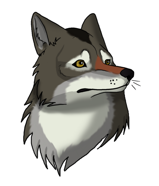 Смайлик волка