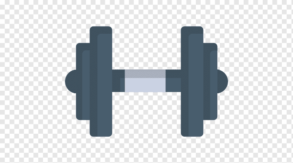 3д иконка гантели