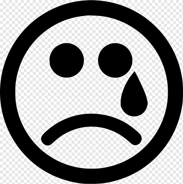 Грустный значок