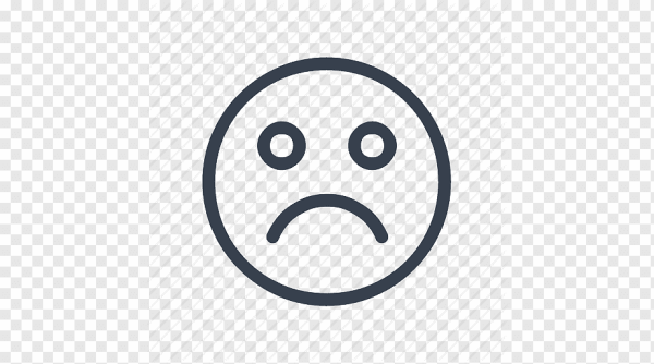 Грустный значок