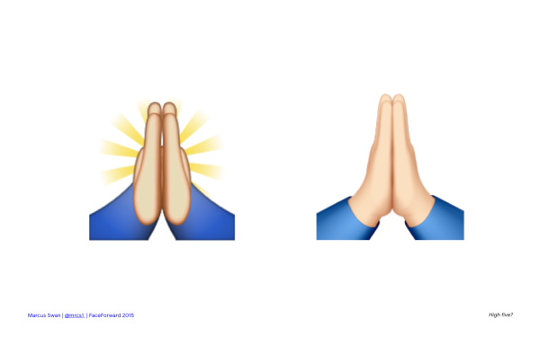 Стикер руки в молитве