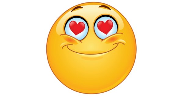Влюбленный смайлик