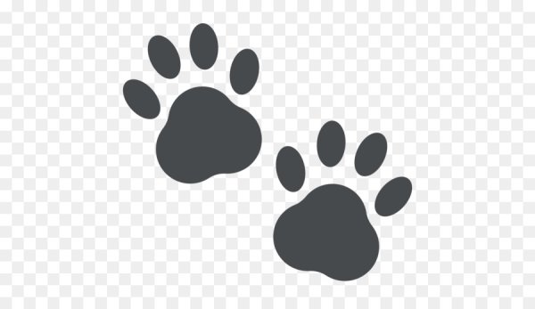 Смайлик следы лап