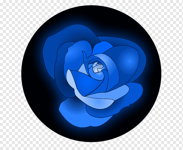 Синий цветок символ