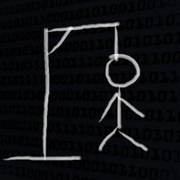 Стикер повесился