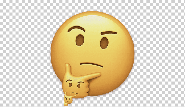 Задумчивый смайлик