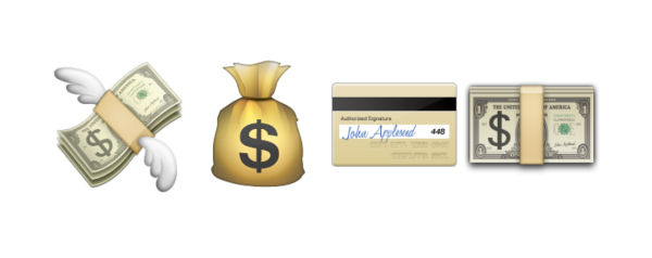 Смайлик деньги