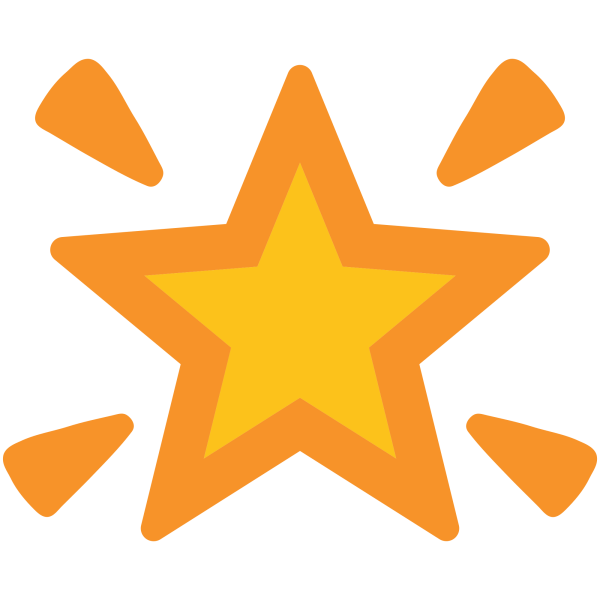 Оранжевая звезда