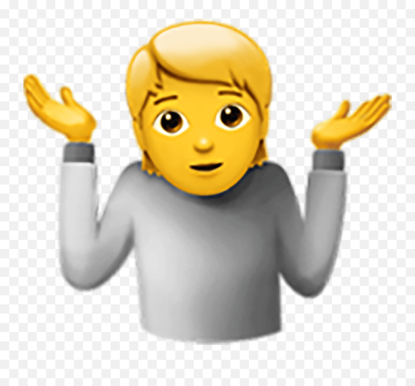 Смайлик разводит руками картинки