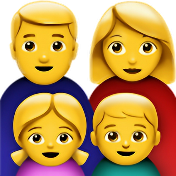 Эмодзи семья