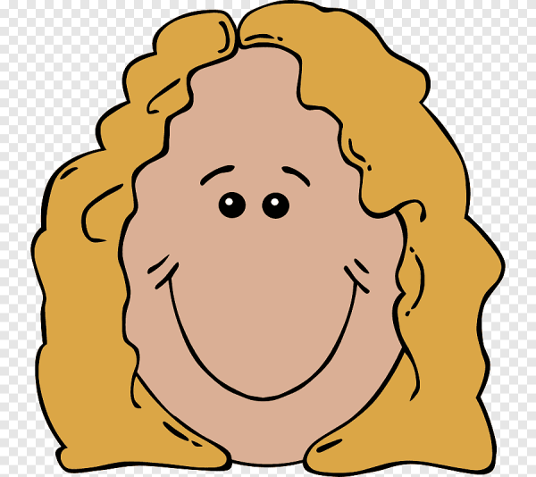 Мультяшное лицо мамы