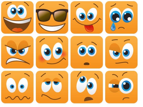 Смайлик с зубами страшный