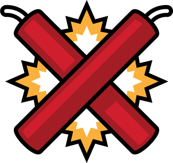 Динамит без фона