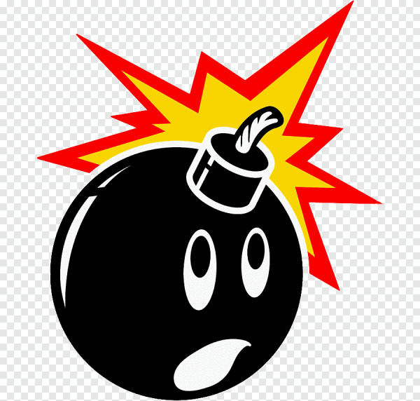 Значок бомбы