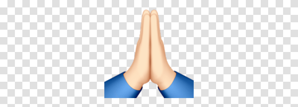 Сложенные руки эмодзи