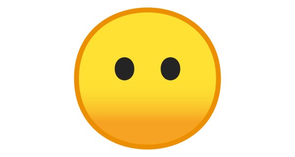 Серьезный смайлик