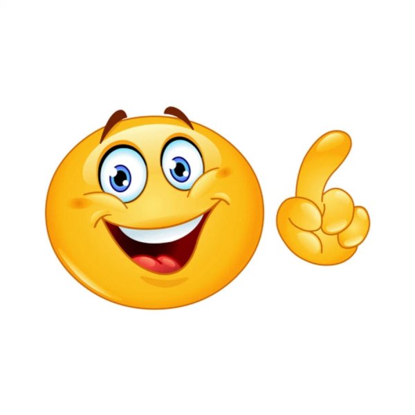 Смайлики на прозрачном фоне