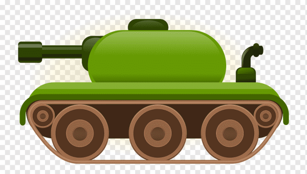 Танк мультяшная