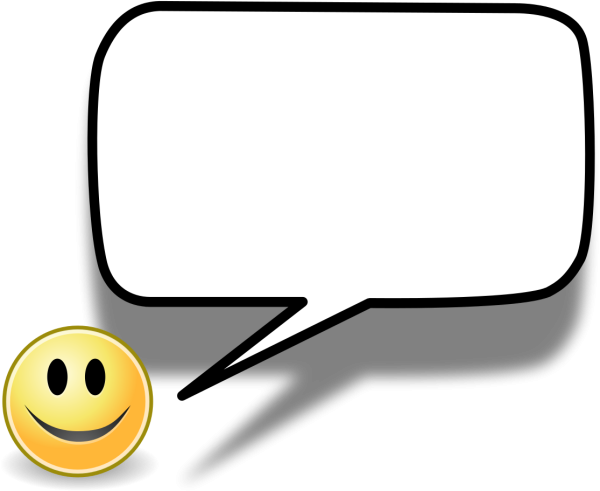 Смайлик с плакатом