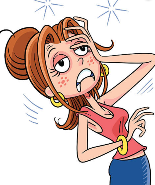 Стикер обморок