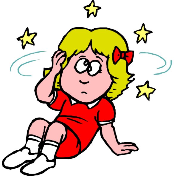 Звездочки вокруг головы