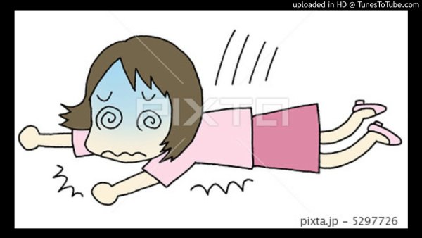 Мультяшка в обмороке