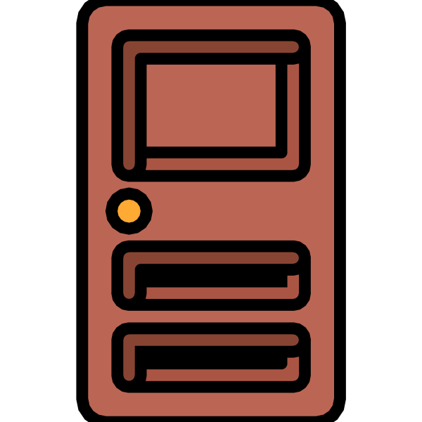 Смайлик дверь