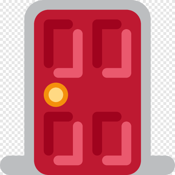 Значки металлических дверей