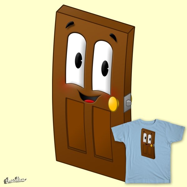 Смайлик дверь