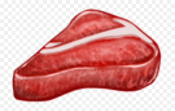 Смайл кусок мяса