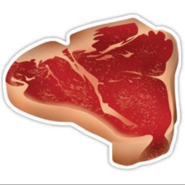 Стейк эмодзи