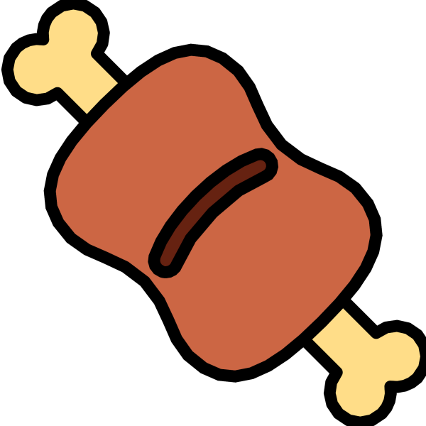 Стейк эмодзи