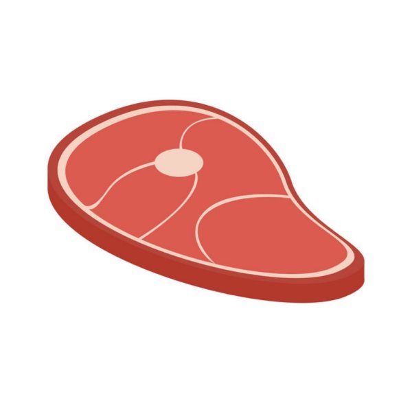 Кусок мяса иконка
