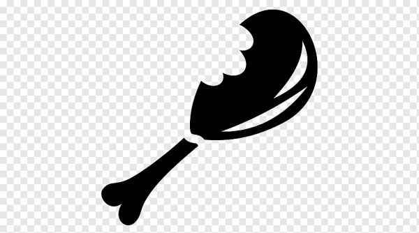 Силуэт куриной ножки