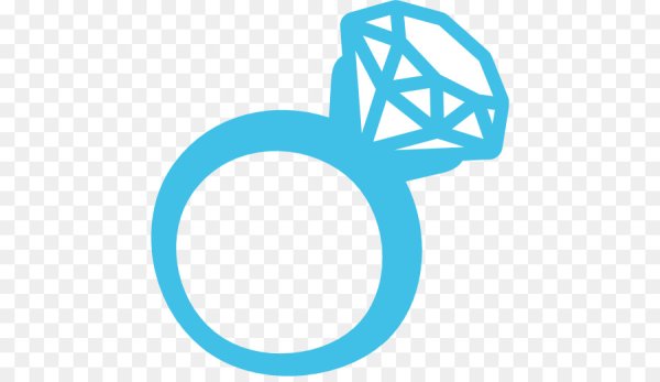 Смайлик кольца на прозрачном фоне