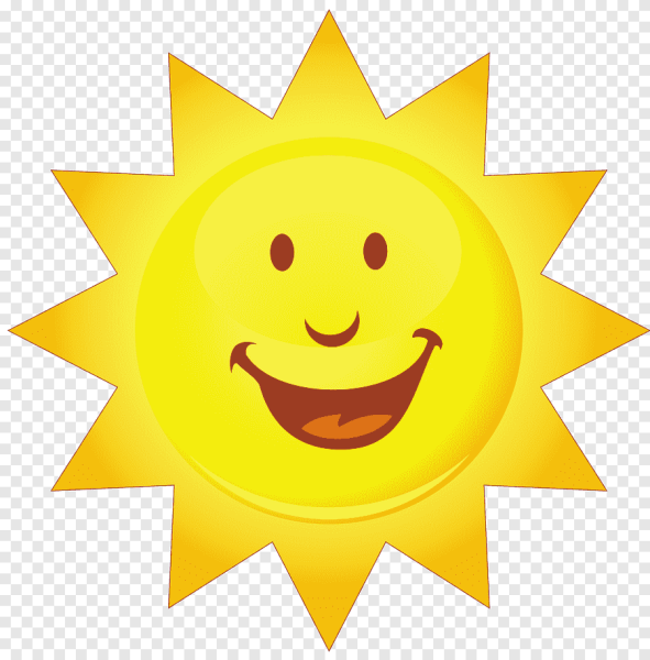Солнце стикер