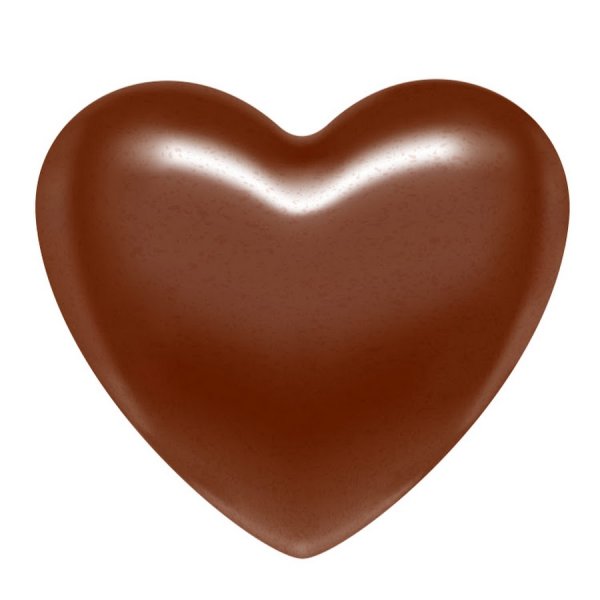 Коричневое сердечко