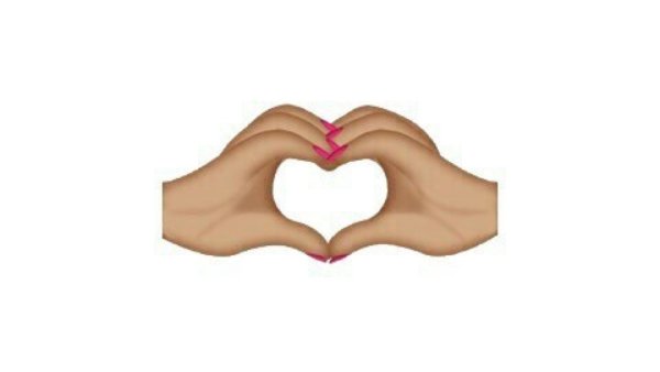 Эмодзи руки сердечком