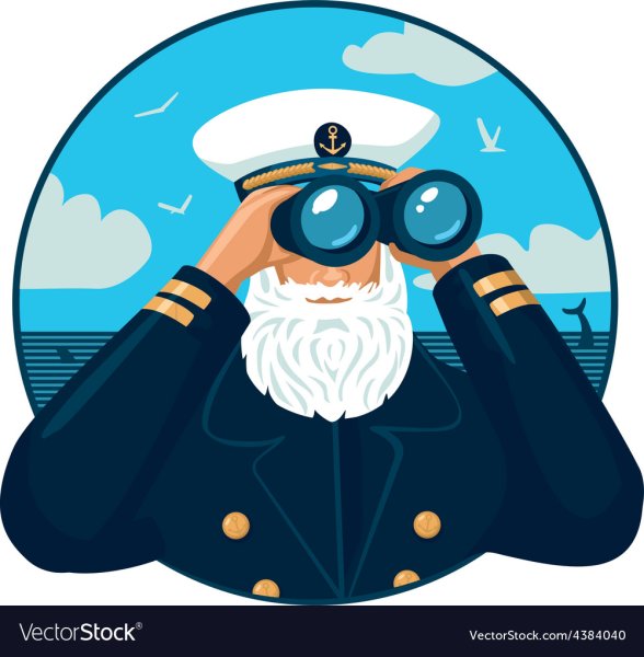 Моряк с биноклем