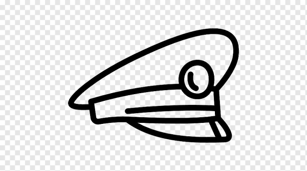 Шапка капитана вектор