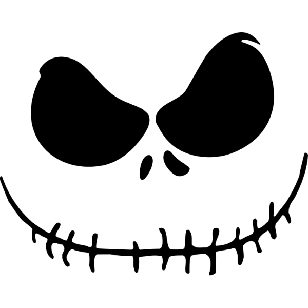 Клыки на белом фоне