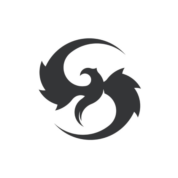 Феникс значок графический