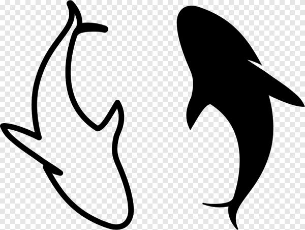 Дельфин пиктограмма