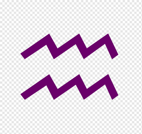 Знак Водолея символ